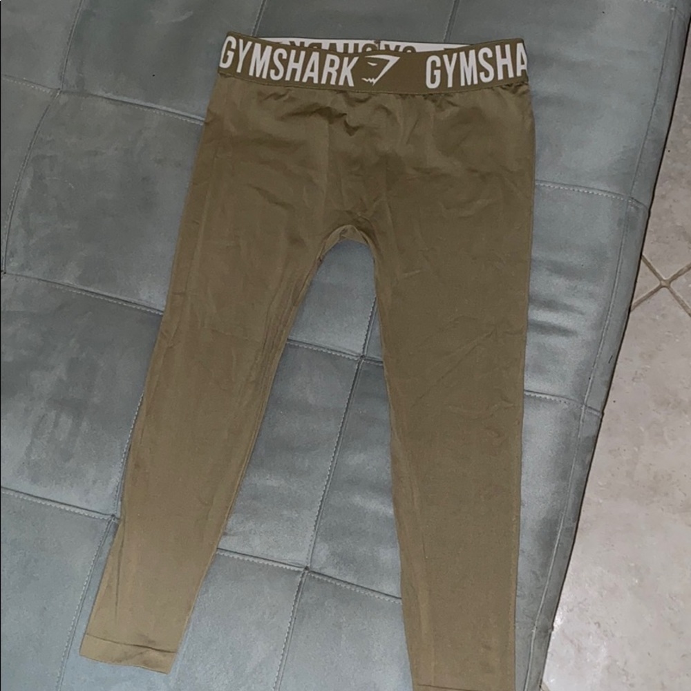 Gymshark olive green workout leggings